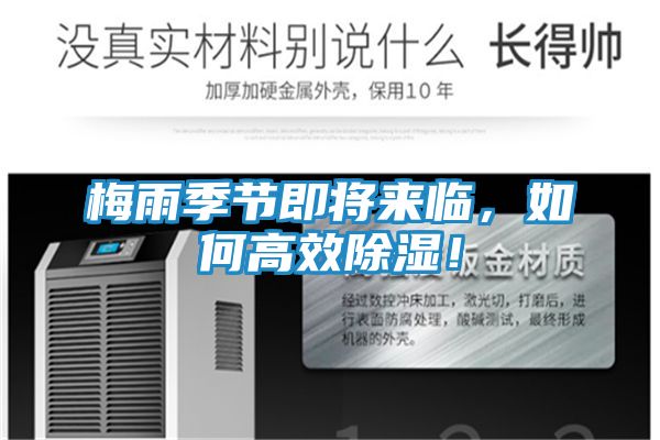 梅雨季节即将来临，如何高效除湿！