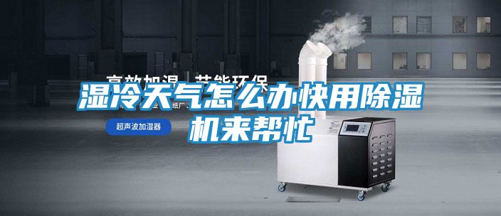 湿冷天气怎么办快用除湿机来帮忙