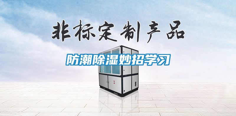 防潮除湿妙招学习