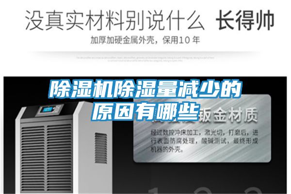 除湿机除湿量减少的原因有哪些