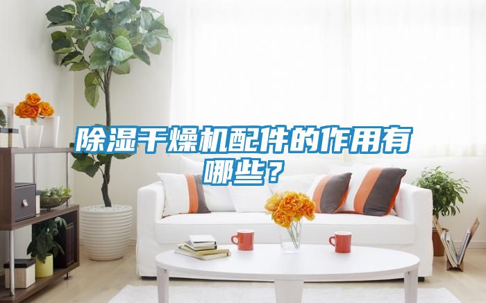 除湿干燥机配件的作用有哪些？
