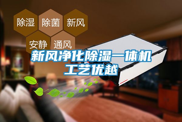 新风净化除湿一体机工艺优越