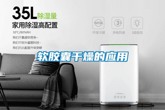 软胶囊干燥的应用
