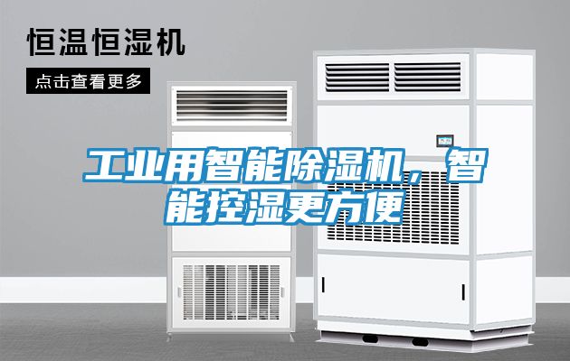 工业用智能除湿机，智能控湿更方便
