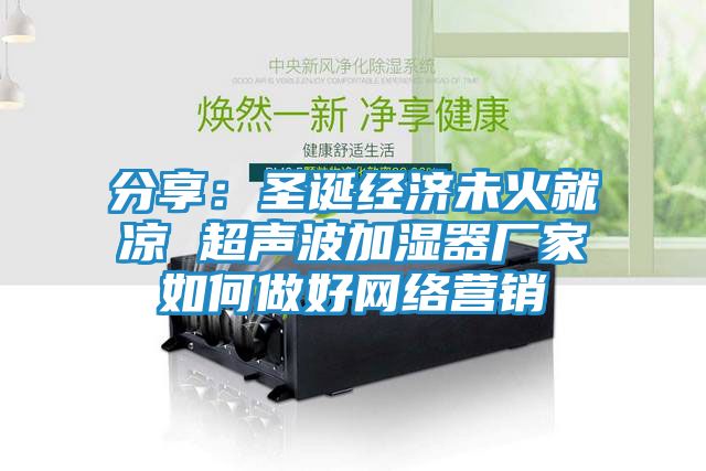 分享：圣诞经济未火就凉 超声波加湿器厂家如何做好网络营销