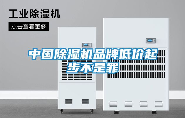 中国除湿机品牌低价起步不是罪