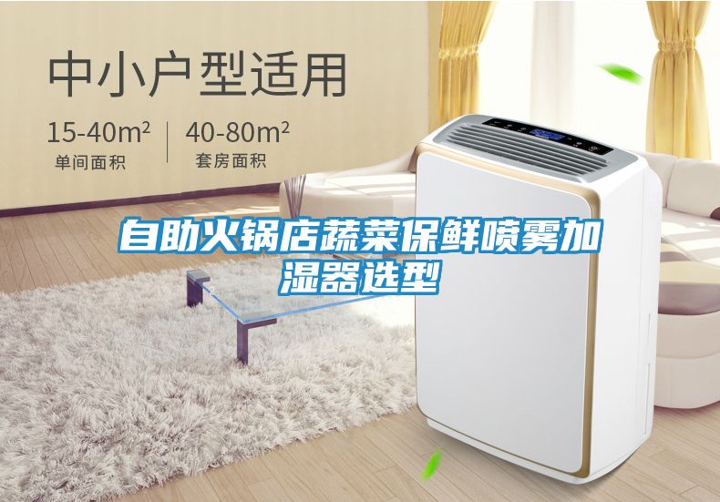 自助火锅店蔬菜保鲜喷雾加湿器选型