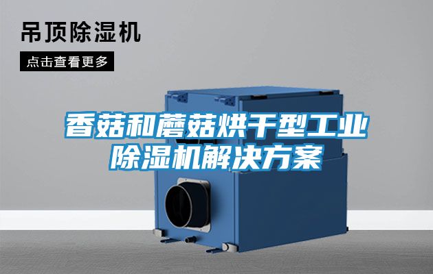 香菇和蘑菇烘干型工业除湿机解决方案