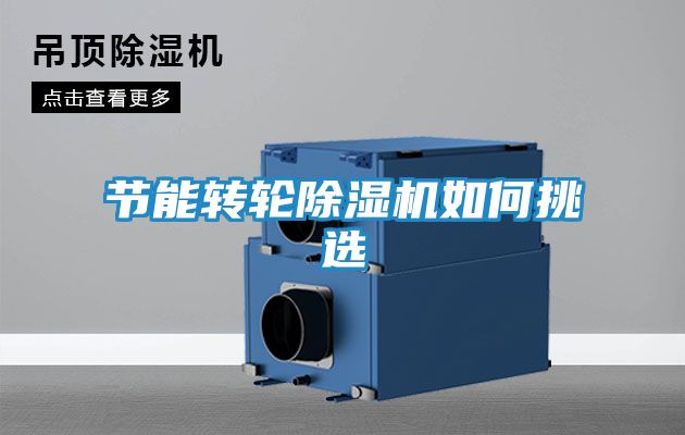 节能转轮除湿机如何挑选