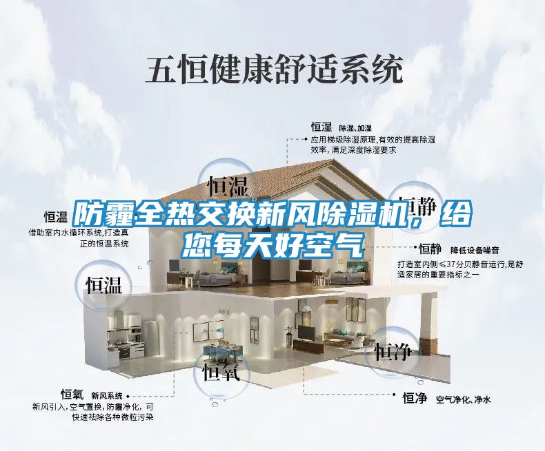 防霾全热交换新风除湿机，给您每天好空气