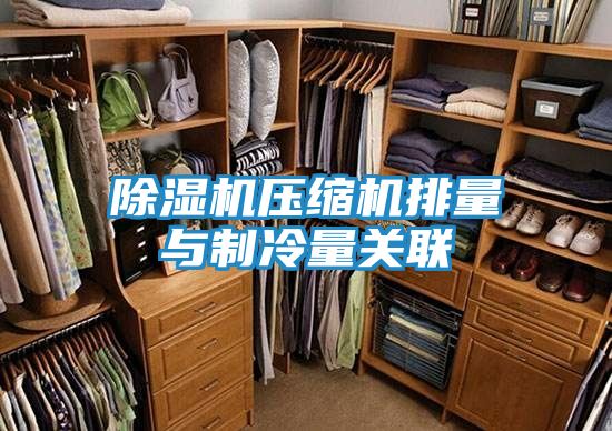 除湿机压缩机排量与制冷量关联