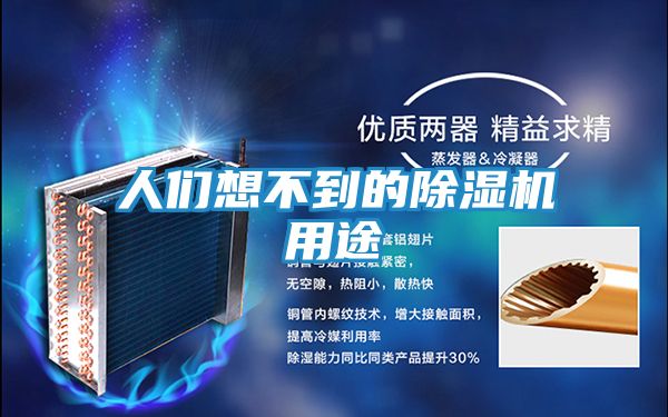 人们想不到的除湿机用途