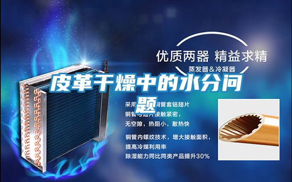 皮革干燥中的水分问题