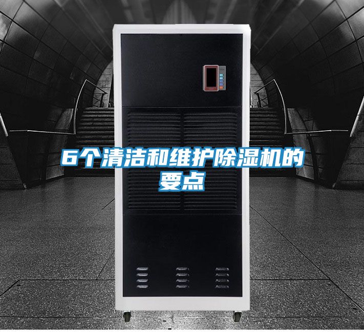 6个清洁和维护除湿机的要点