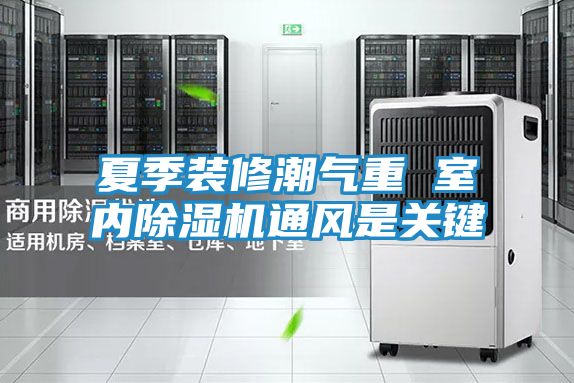 夏季装修潮气重 室内除湿机通风是关键