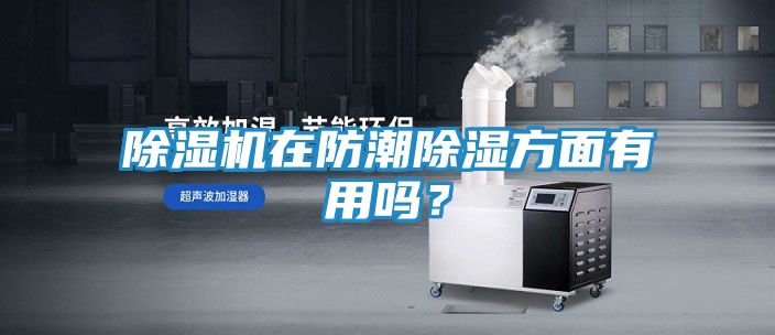除湿机在防潮除湿方面有用吗？