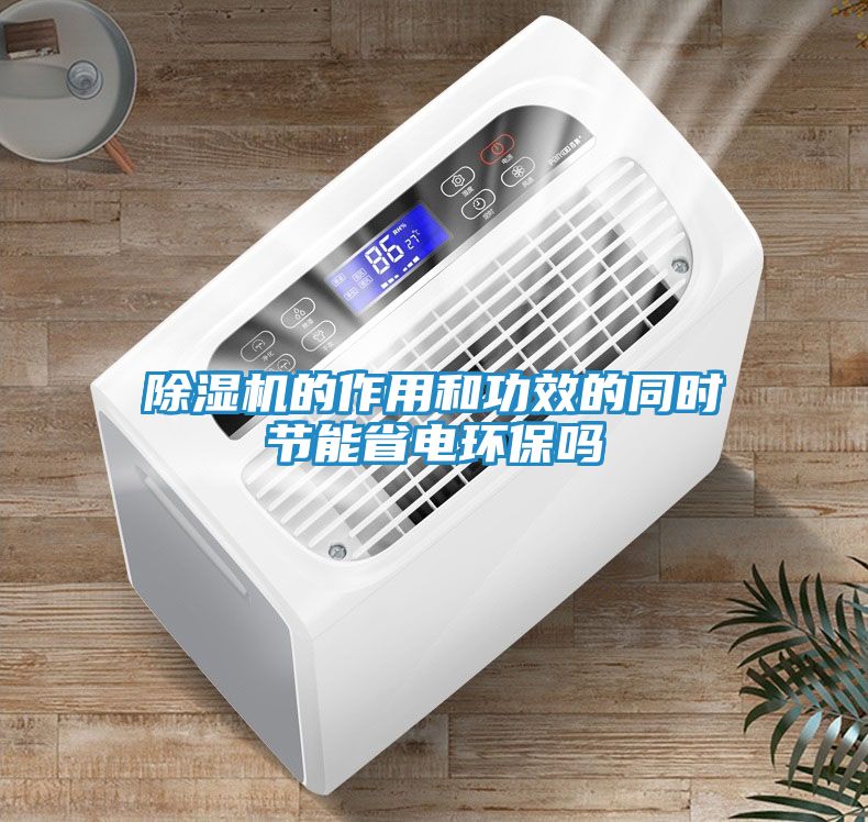除湿机的作用和功效的同时节能省电环保吗