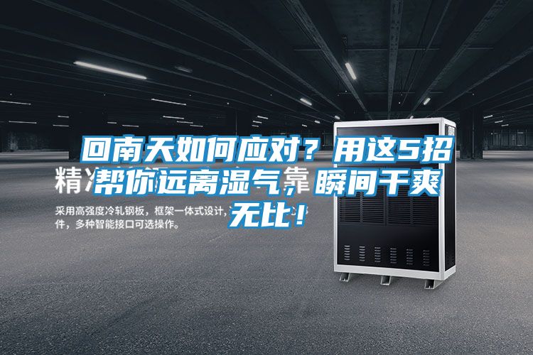 回南天如何应对？用这5招帮你远离湿气，瞬间干爽无比！