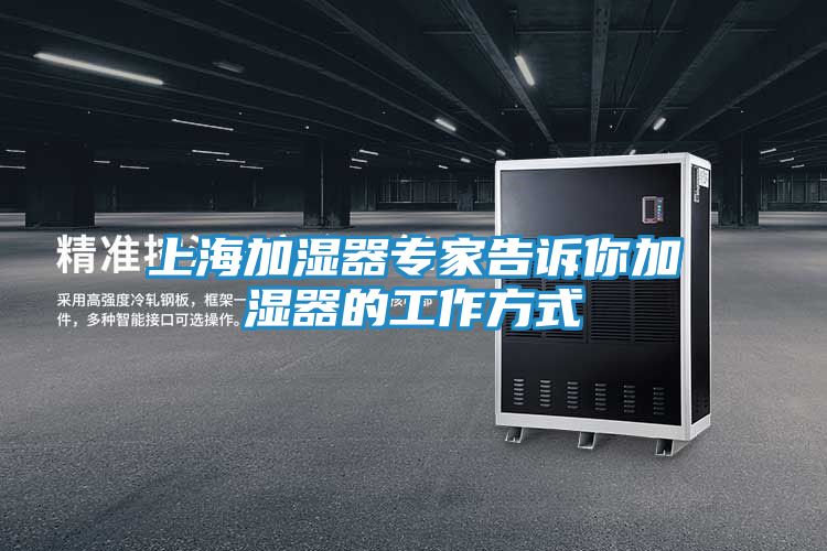 上海加湿器专家告诉你加湿器的工作方式