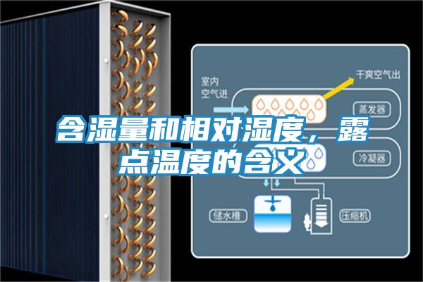 含湿量和相对湿度,露点温度的含义