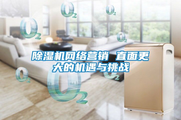 除湿机网络营销 直面更大的机遇与挑战