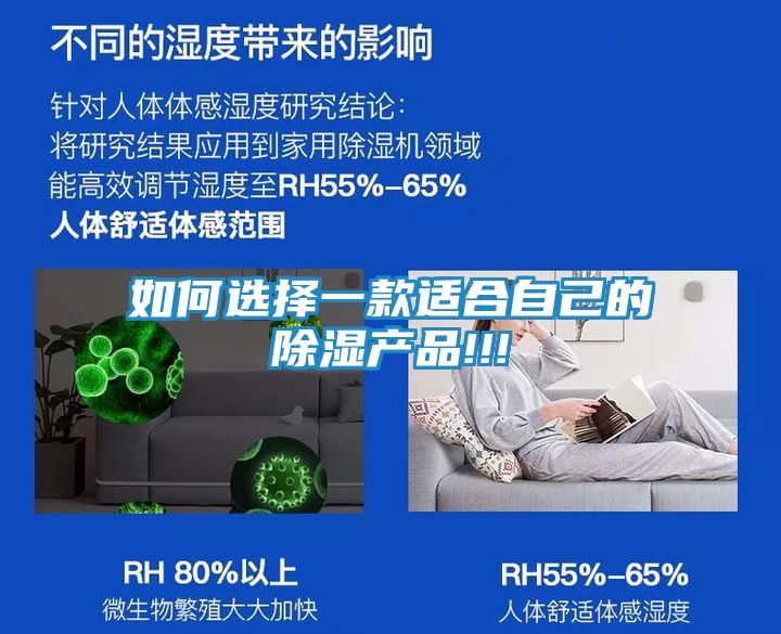 如何选择一款适合自己的除湿产品!!!