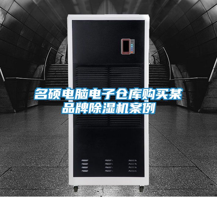 名硕电脑电子仓库购买某品牌除湿机案例