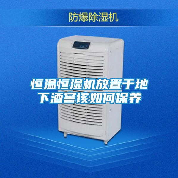 恒温恒湿机放置于地下酒窖该如何保养