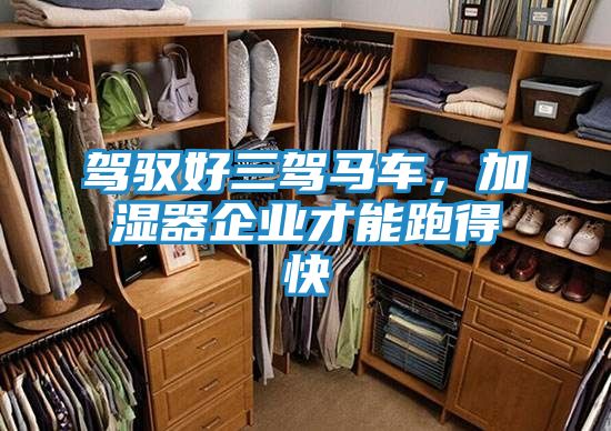 驾驭好三驾马车，加湿器企业才能跑得快