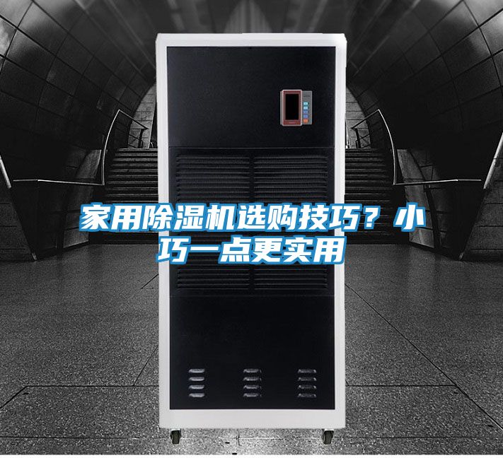 家用除湿机选购技巧？小巧一点更实用
