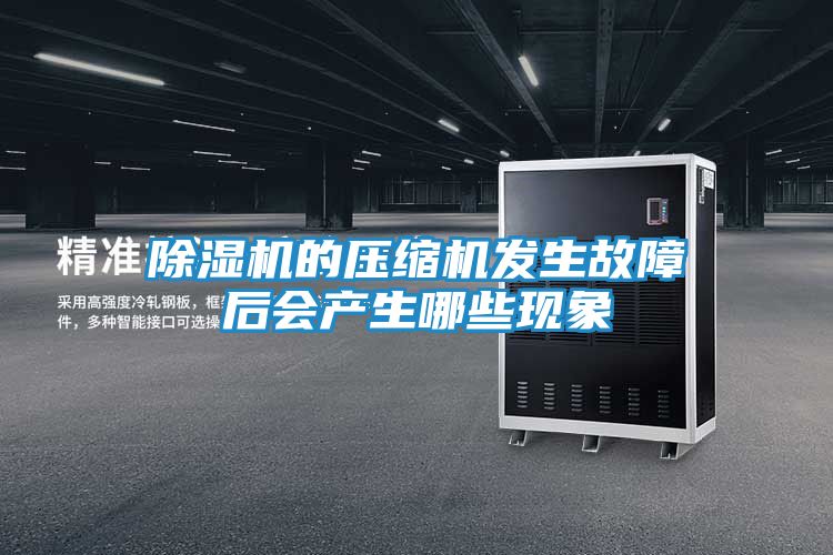 除湿机的压缩机发生故障后会产生哪些现象