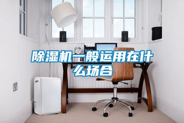 除湿机一般运用在什么场合