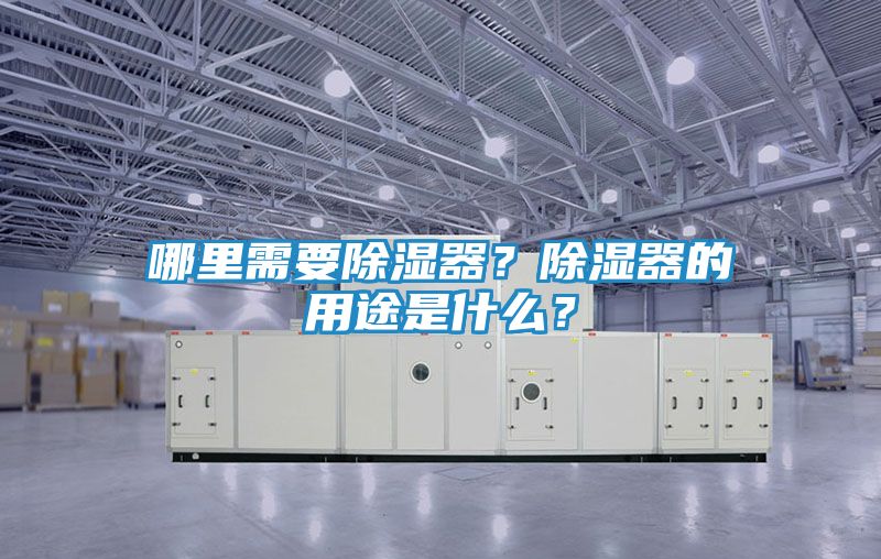 哪里需要除湿器?除湿器的用途是什么?