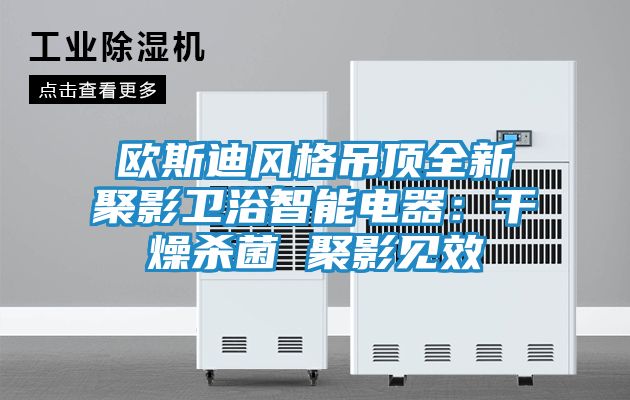 欧斯迪风格吊顶全新聚影卫浴智能电器：干燥杀菌 聚影见效