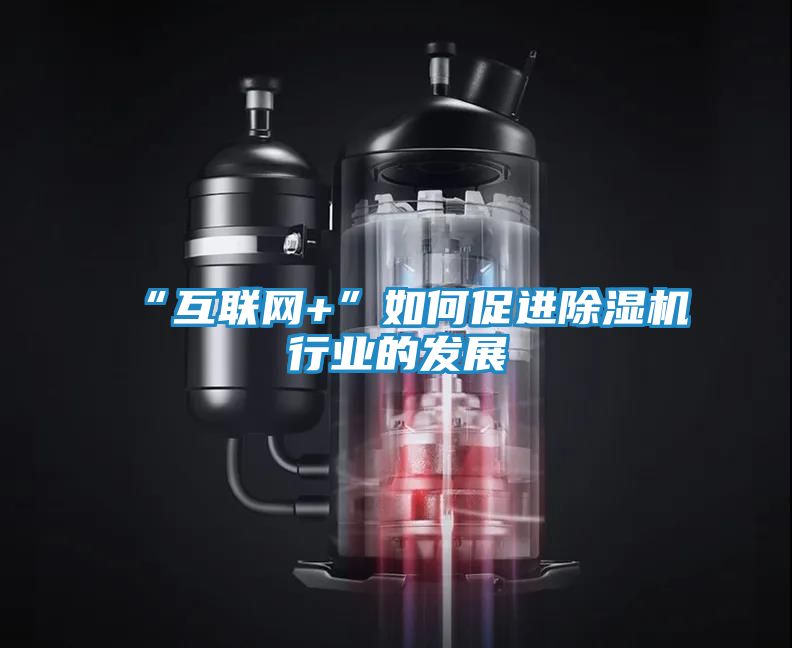 “互联网+”如何促进除湿机行业的发展