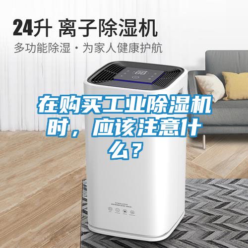 在购买工业除湿机时，应该注意什么？