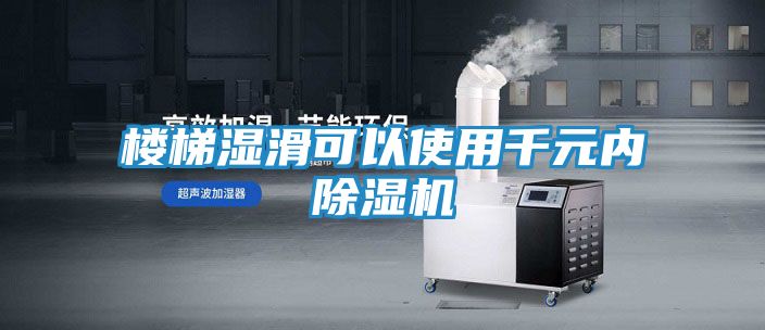 楼梯湿滑可以使用千元内除湿机