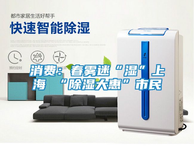 消费：春雾迷“湿”上海 “除湿大惠”市民