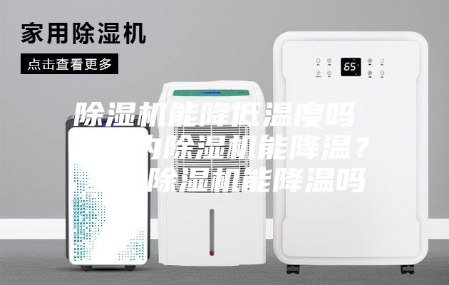 除湿机能降低温度吗 室内除湿机能降温?室内除湿机能降温吗