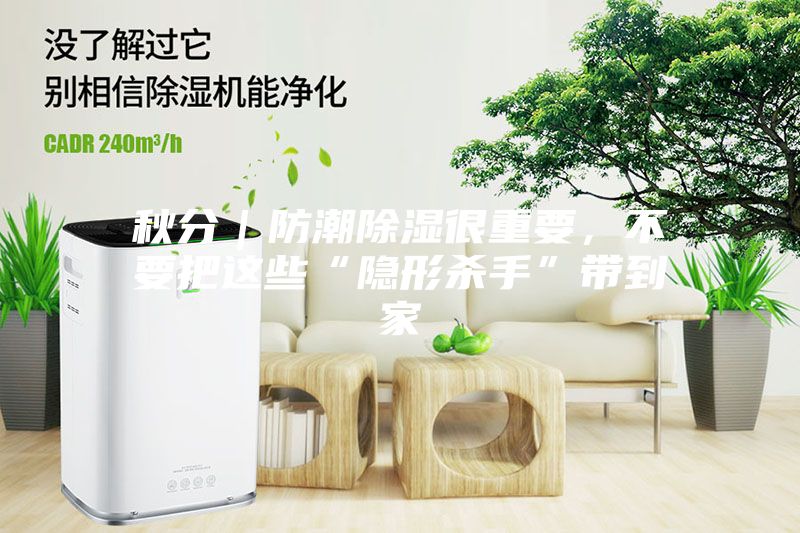 秋分｜防潮除湿很重要，不要把这些“隐形杀手”带到家