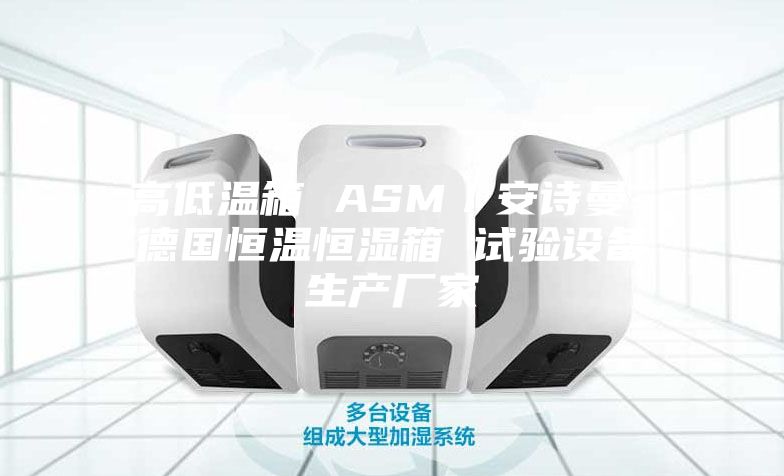 高低温箱 ASM/安诗曼 德国恒温恒湿箱 试验设备生产厂家