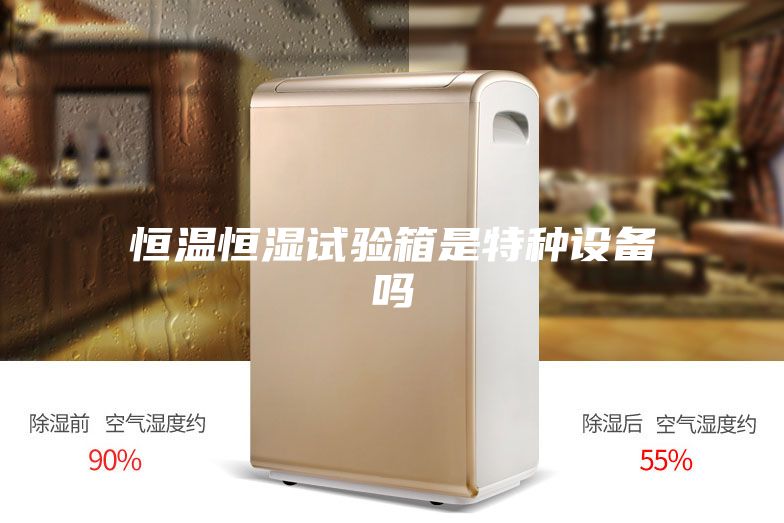 恒温恒湿试验箱是特种设备吗
