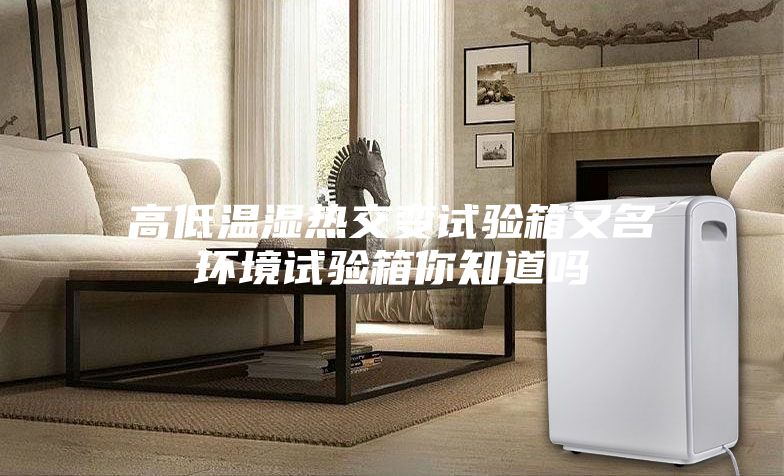 高低温湿热交变试验箱又名环境试验箱你知道吗
