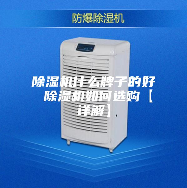 除湿机什么牌子的好 除湿机如何选购【详解】