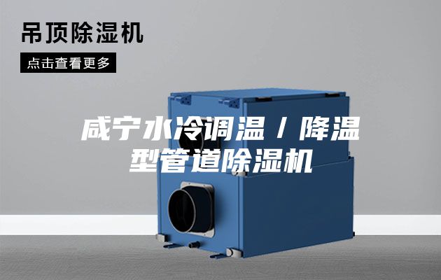 咸宁水冷调温／降温型管道除湿机