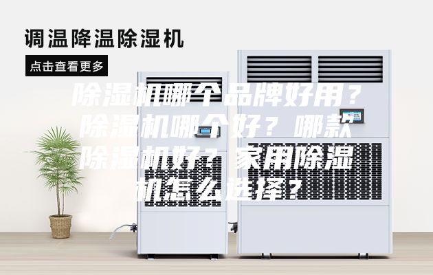 除湿机哪个品牌好用？除湿机哪个好？哪款除湿机好？家用除湿机怎么选择？