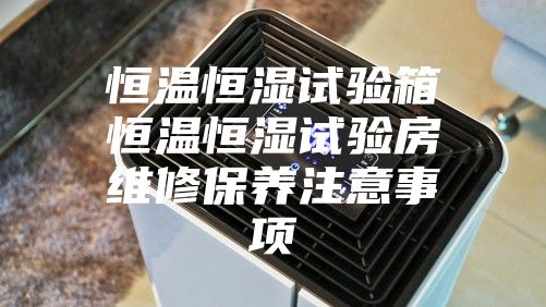 恒温恒湿试验箱恒温恒湿试验房维修保养注意事项