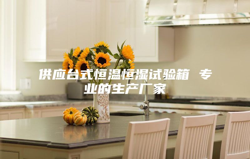 供应台式恒温恒湿试验箱 专业的生产厂家