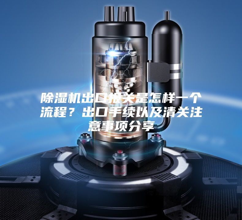 除湿机出口报关是怎样一个流程？出口手续以及清关注意事项分享