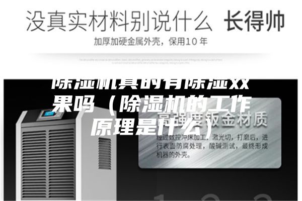 除湿机真的有除湿效果吗(除湿机的工作原理是什么)